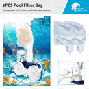 2Pcs Zipper Bag Suitable for Polaris 280 480 Pool Cleaner Suction Machine Kit