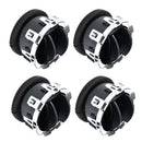 4x Dash Air Vents Black Chrome Suitable For Ford F-250 F-350 Super Duty 08-16