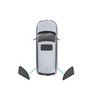 Magnetic Mesh Sun Blind Shades Suitable for Audi Q5 FY 2017-2025 On Front Rear