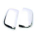 Side Door Rearview Mirror Cover Trim Chrome LH+RH Suitable for Pajero V80 07-21