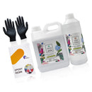 3KG/6KG 2:1 Epoxy Resin Kit Glass Water Clear Epoxy Casting Art DIY UV Jewellery