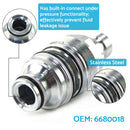 Male & Female Hydraulic Quick Connect Coupler Fits For Bobcat Loaders Excavator