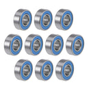 1/10x 5x8x2.5mm Bearings PTFE Rubber Seals RC 2728 4606 5114 1213 B020 MR85-2RS