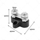 5/16 inch  12V-24V M8 Bus Bar Terminal Blocks Negative Positive Distribution Stud