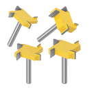 1/4 inch  CNC Spoilboard Surfacing Router Bit Woodwork Slab Flattening Cutter Tool