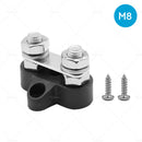 5/16 inch  12V-24V M8 Bus Bar Terminal Blocks Negative Positive Distribution Stud