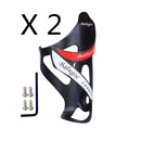 2023 hot BALUGOE Full Carbon Bicycle water bottle cage 24G MTB road Bike bottle holder Ultra light cycle equipment matte / light