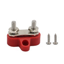 M6 Bus Bar Terminal Block Heavy Duty Red Dual Power Distribution Stud